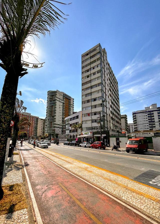 Otimo Loft Pe Na Areia Na Praia Da Guilhermina Sp Apartment Praia Grande  Exterior photo