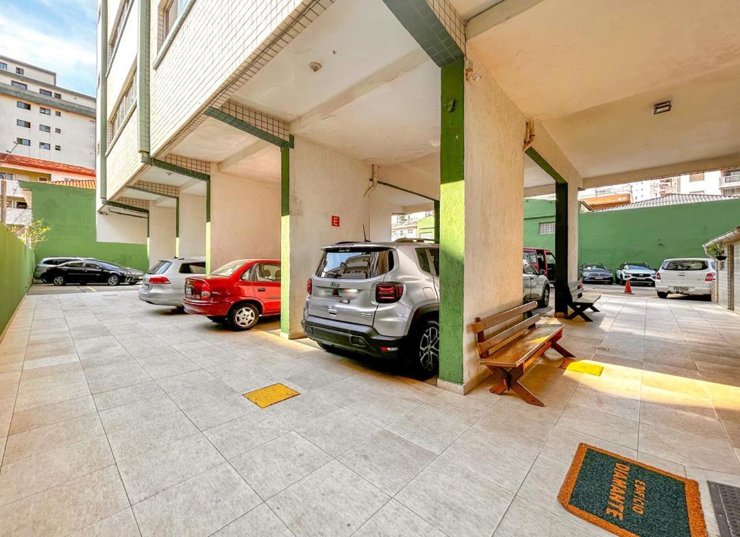 Otimo Loft Pe Na Areia Na Praia Da Guilhermina Sp Apartment Praia Grande  Exterior photo
