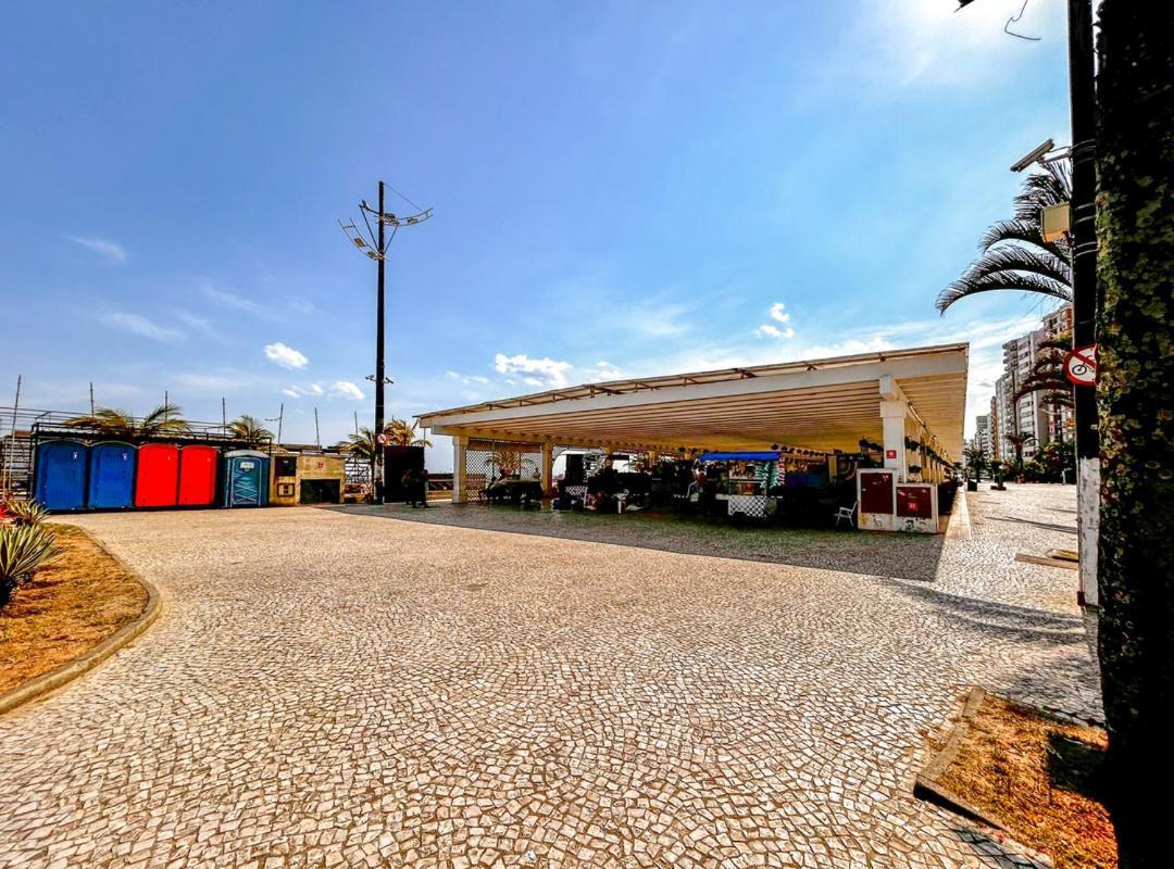 Otimo Loft Pe Na Areia Na Praia Da Guilhermina Sp Apartment Praia Grande  Exterior photo